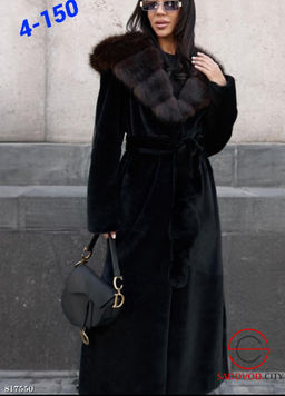 Шуба женская из искусственного меха