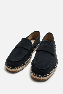 LEATHER VAMP ESPADRILLES - Zara фото 6