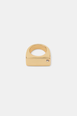 PACK OF JEWEL SIGNET RINGS - Zara фото 4