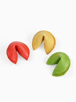 Печенье с предсказанием в новогодней коробке Мечты сбудутся, 15 шт.