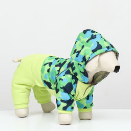 Комбинезон Go-Иди с утяжкой, размер 16 (ДС 36, ОГ 46, ОШ 35 см), зелёный/камуфляж - Simaland фото 3