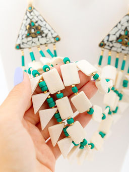 Украшение колье К-403 - Ганг фото 3