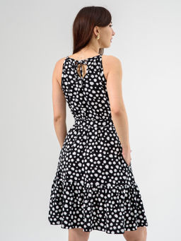 Сарафан Оптима из хлопка черный фото 5