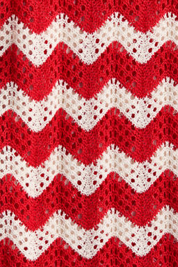 Pantal?n en punto jacquard efecto crochet - H&m фото 4