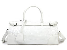 Сумка Lanotti CROCO LINE 8346/белый