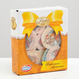 Картинки вафельные «Пасха ретро», 240 шт.