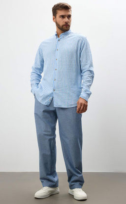 Брюки P611-0821 jeans melange - Primm фото 4