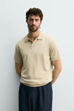 POLO PUNTO REGULAR FIT / Verde claro - Zara фото 3