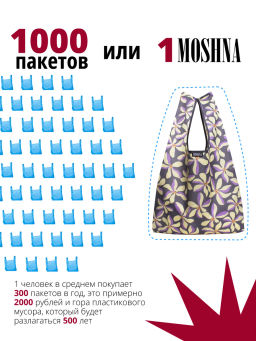 Мод.3, Сумка-майка Принт (SM3pr). Желтые цветы НОВИНКА!!! - Moshna фото 9