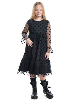 Платье для девочки праздничное нарядная форма детская одежда UD 7850 черный - Mini maxi фото 5