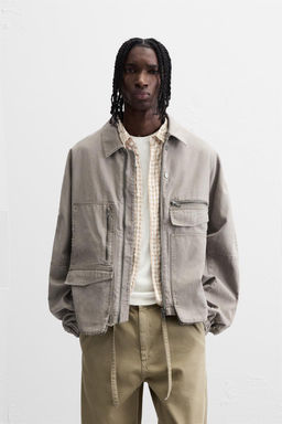 UTILITY JACKET WITH POCKETS - Zara фото 2