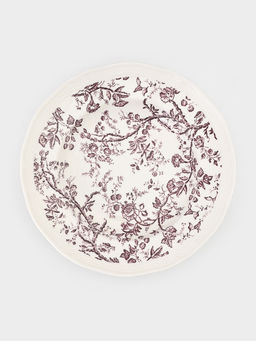 Тарелка глубокая Auster, d=22.5 см, 700 мл, керамика, белая