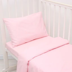 Постельное бельё ясельное «Крошка Я» Pink candy, бязь