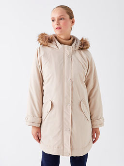 Kad?n Kap??onlu D?z Parka