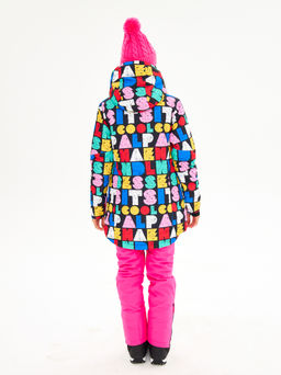 Женская горнолыжная сноубордическая куртка Alpha Endless Ultra Chaleur SNB 423/316_7 Разноцветный  фото 25