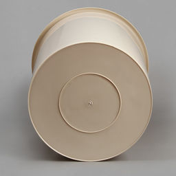 Бак хозяйственно - бытовой, 100 л, пластиковый, с крышкой, бежевый