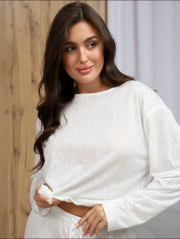 Костюм женский Флам с вискозой-1 Белый - Modamica фото 11