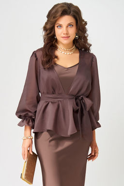 Блуза FITA 20762 шоколад