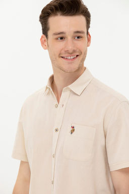 Мужская рубашка с коротким рукавом Stone Неожиданная скидка в корзине - U.s. polo assn фото 11