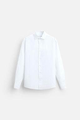STRIPED EASY CARE SHIRT - Zara фото 6