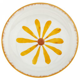 Солнечный город Тарелка глубокая фарфоровая д176мм h35мм, 420мл, с деколью, отводка (Китай)