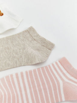 Desenli Kad?n Patik ?orap 5li