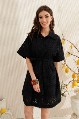 Платье 1021 (Хлопок ришелье 100%) - Elletto фото 18