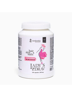 Ladys Zdrav Skin,nail,hair для женщин, 120 шт. капс., по 0,5 г. - Ambrella фото 2