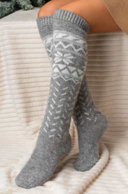 Женские шерстяные гольфы Happyfox