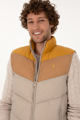 Erkek Camel Yelek - U.s. polo assn фото 2