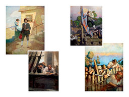 Остров Сокровищ. Черная стрела. Похищенный. Катриона (с илл.). Стивенсон Р.Л. - Азбука фото 4