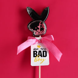 Леденец погремушка Ты бэд бой, вкус: кола, БЕЗ САХАРА, 25 г. (18+)