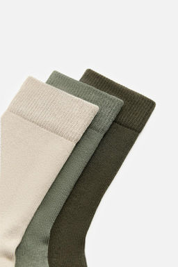 3-PACK OF CONTRAST SOCKS - Zara фото 3