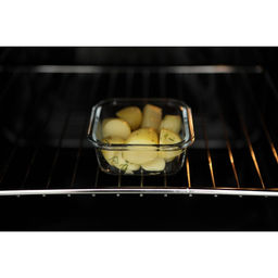 Контейнер Доляна Cook and Freeze, 300 мл, 12?6 см, с крышкой, жаропрочное стекло, МИКС