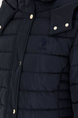 Женское темно-синее пальто - U.s. polo assn фото 7