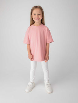 Футболка оверсайз Персик - Bungly фото 9