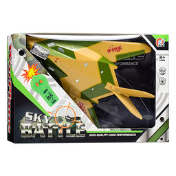 Самолет "Реактив" р/у, 27 MHz, (свет) в коробке