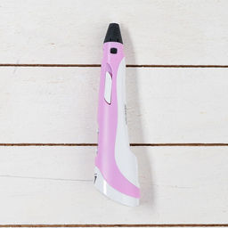 3D ручка Luazon, дисплей, работа с пластиком ABS и PLA, пластик в комплекте, розовая - Luazon home фото 9