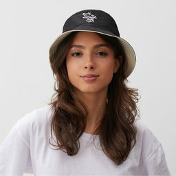 Панама двусторонняя MINAKU «Лицо», бежевый, размер 56-58