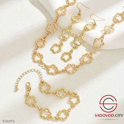 Комплект бижутерии серьги, колье и браслет - Bruno фото 13