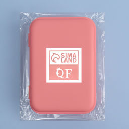 Цена за 2 шт. Органайзер с крышкой, для гигиенических принадлежностей, 14×9.5×3.5 см, розовый