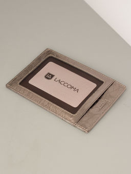 LACCOMA кредитница LA-6888-бронзовый натуральная кожа  фото 4