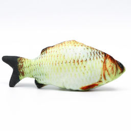 Игрушка Рыба моей мечты! с кошачьей мятой, 20 см - Пижон фото 2