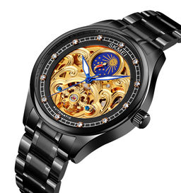 Часы наручные Skmei мужские механические с автоподзаводом M025black