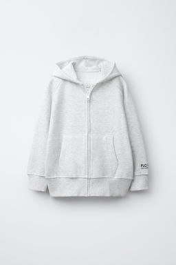SUDADERA FELPA CREMALLERA / Gris vigor?