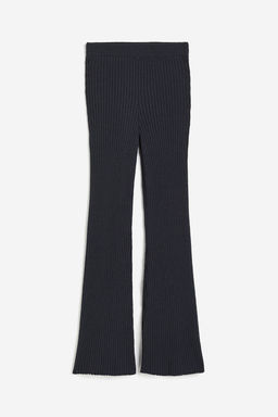 Pantalon acampanado en punto de canale - H&m фото 4