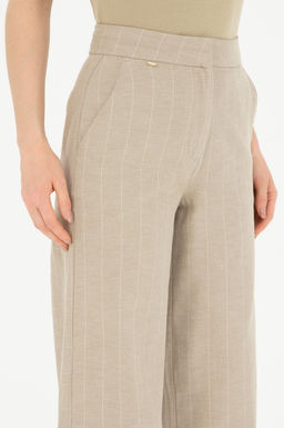 Женские брюки цвета хаки из парусины Неожиданная скидка в корзине - U.s. polo assn фото 5