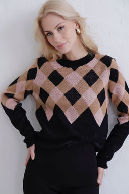 11491 Джемпер с ромбами - Martichelli фото 23