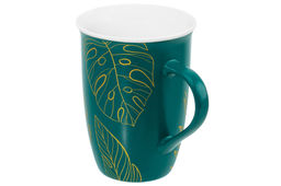 Кружка 450 мл 12,5*9*12,5 см Листья, NEW BONE CHINA - Elan gallery фото 5
