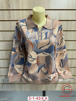 Свитер женский с рисунком - Bruno фото 4